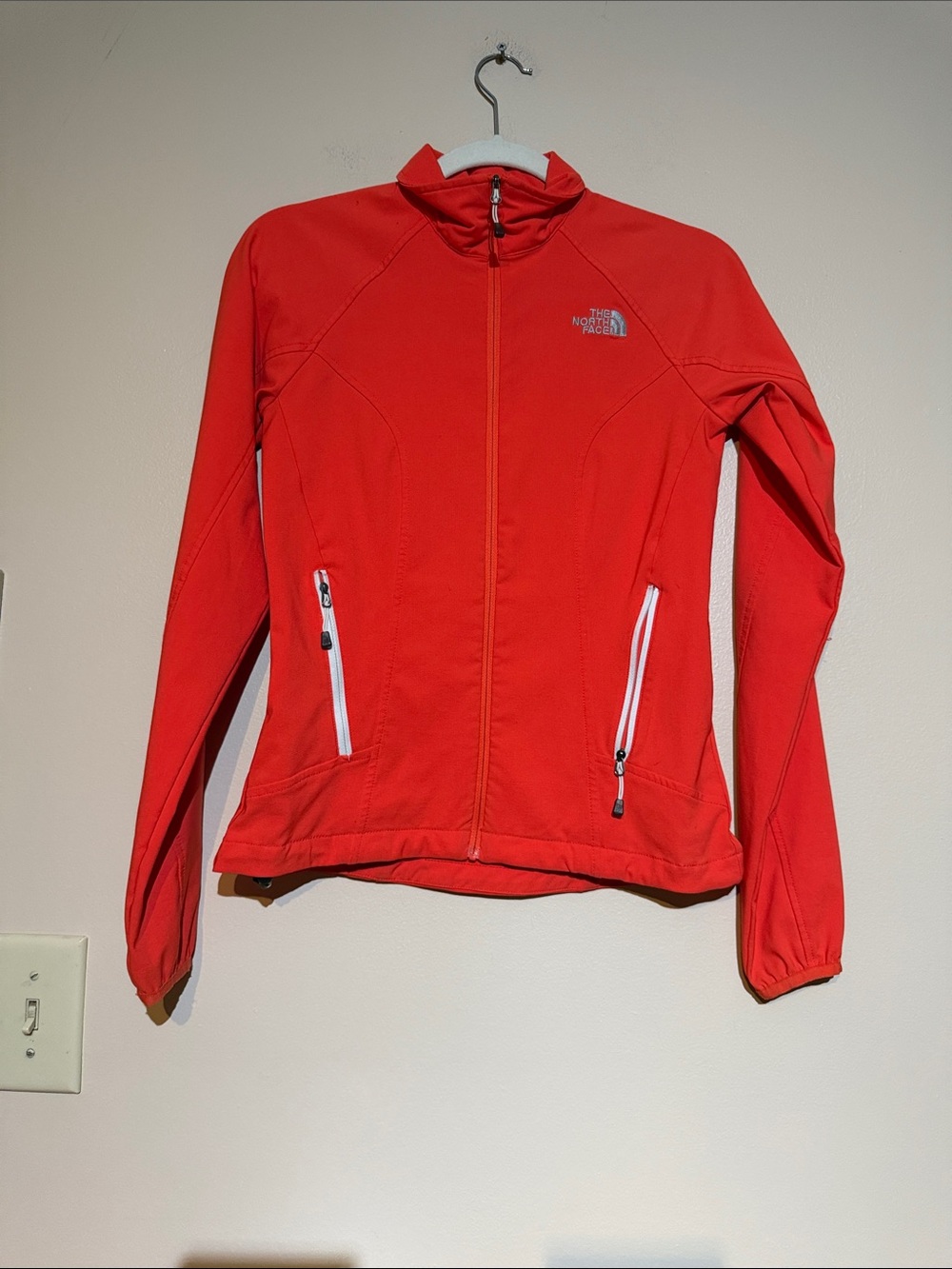The North Face Women's Red Full-Zip Utility Jacket